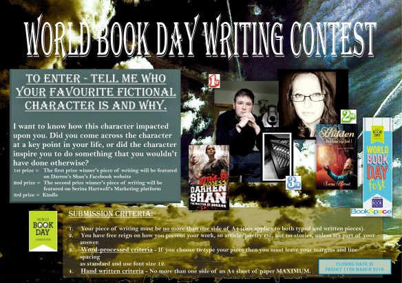 WORLD BOOK DAY WRITING CONTEST 2016 WEBSITE VERSION 2.1.1